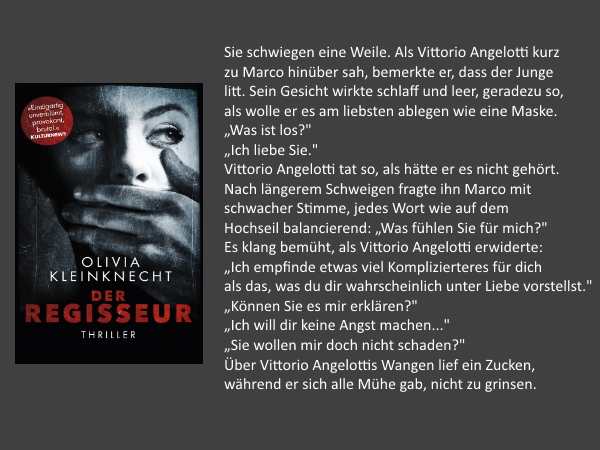 Zitat aus dem Buch 'Der Regisseur' von 'Olivia Kleinknecht'